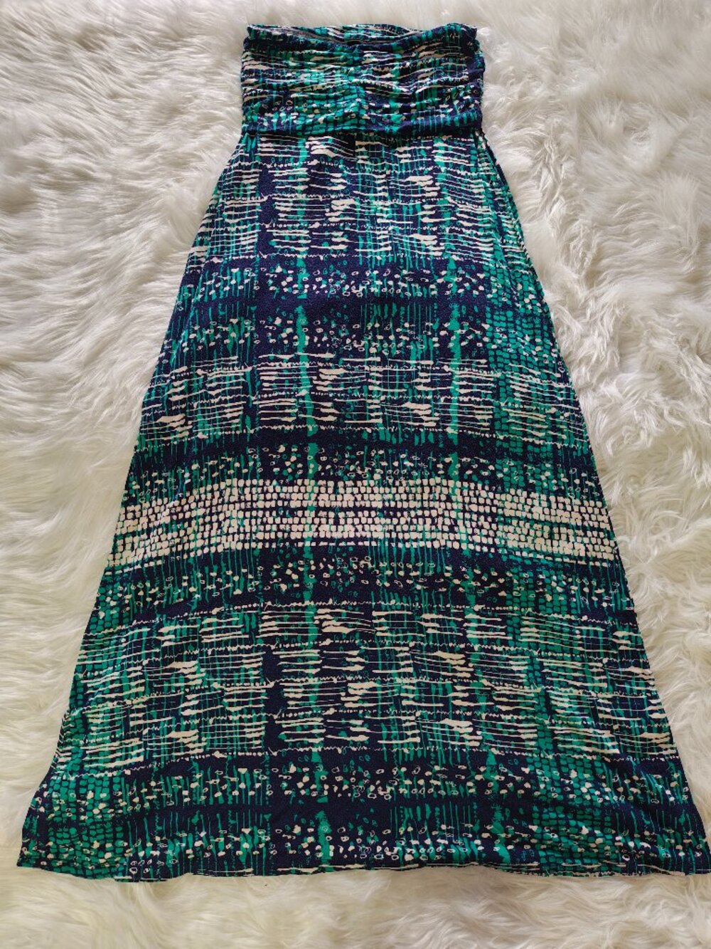 Honey Punch Multi-Color Skirt-Dress Combo, Size Medium